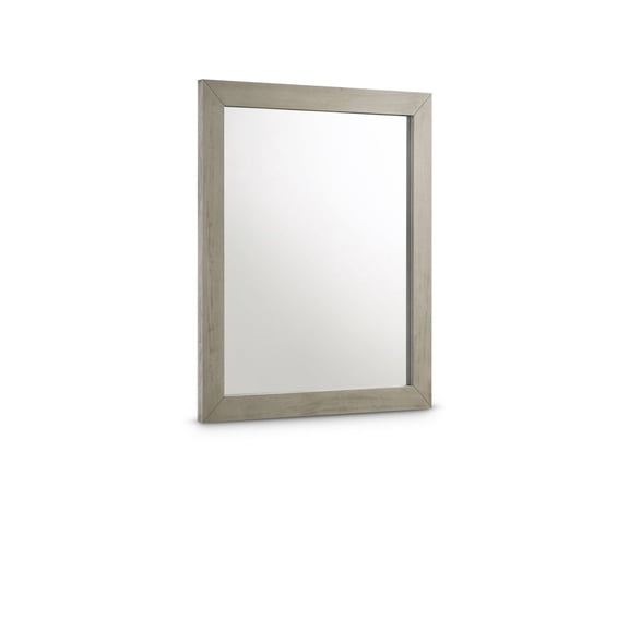Meridian Furniture Weston Grey Stone Mirror