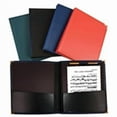 thumbnail image 2 of Marlo Plastics Band and Orchestra Rehearsal Folder 12" x 14" with Brass Corners and Pencil Loop Black, 2 of 3