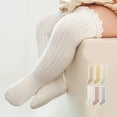 thumbnail image 6 of Over the Knee Socks for Boys and Girls 0 to 3 Years Trendy Solid Color Long Tube Socks Newborns Warm Socks for Infant, 6 of 8