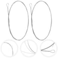 thumbnail image 2 of MasteelfCA 2 Pcs Corde de Remplacement pour Instrument Dulcimer Accessoires en Acier, 2 of 7