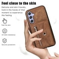 thumbnail image 3 of Jiahe Cover For Samsung Galaxy A54 5G Wallet Cover with Credit Card Holder Slot Shoulder Crossbody Strap PU Leather Zipper Pocket Case Cover,Brown, 3 of 10