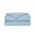 thumbnail image 2 of Microfiber Sheet Set (Pastel Light Blue, Queen) - by Natural Comfort, 2 of 3
