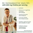 thumbnail image 4 of MegaFood Men's 55+ Multivitamin - Choline, Vitamins D3 & B12 - Brain Health - 60 Servings, 4 of 9