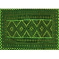 thumbnail image 1 of Ahgly Company Indoor Rectangle Southwestern Green Country Area Rugs, 7' x 10', 1 of 1