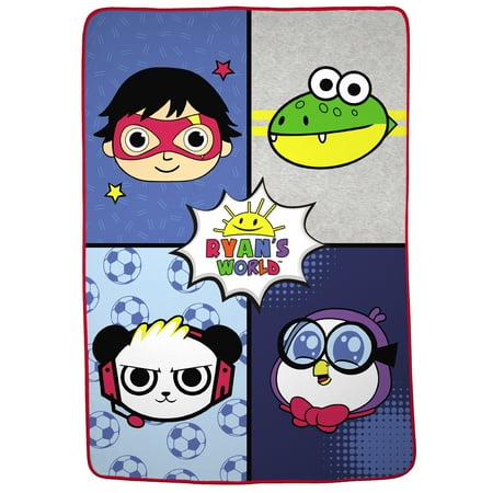 Walmart Grocery Ryan S World Kids Blanket Plush Microfiber Twin Full Size