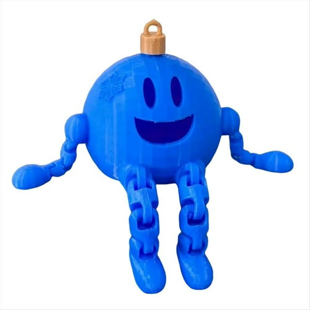 Muñeca Móvil de Escritorio Impresión 3D Decoraciones Navideñas Decoraciones Articuladas Móviles Regalos Festivos de Cumpleaños para Niños C
