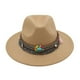 thumbnail image 4 of Minnieouse Gorros coloridos de algodón para niñas y niños, para cualquier ocasión, sombreros de Panamá para niños, protección solar, Sombreros Burdeos Mediano (56-58cm), 4 of 6