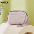 thumbnail image 2 of Bolsos de hombro casuales de golf para mujer, bolso cruzado pequeño impermeable negro con correa ancha, bolso de mensajero Oxford, bolso de viaje, bolsos de mano, 2 of 5