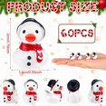 thumbnail image 3 of Minifiguritas navideñas de resina con forma de pato, 60 unidades, 3 of 6