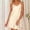 Beige, variant on Women's Lightweight Silk Nightgown Sleeveless Summer Sleepshirt Comfortable Sleepwear For Ladies