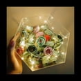 thumbnail image 2 of Acrylic Cake Display Board Hexagonal Cake Tray DIY Cake Refillable Board Base Clear Cake Stand Decor Tools 15X15X10CM,1 x Cake Display Board,Transparent, 2 of 8