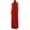 Red, variant on Women Halter High Neck Sleeveless Maxi Dresses Loose Flowy Gown Evening Party Vacation Dresses for Casual Wedding Guest