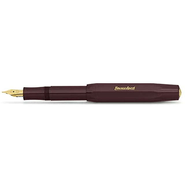 Kaweco Stylo Plume Point Moyen Classique Sport CSFP-BO Bordeaux
