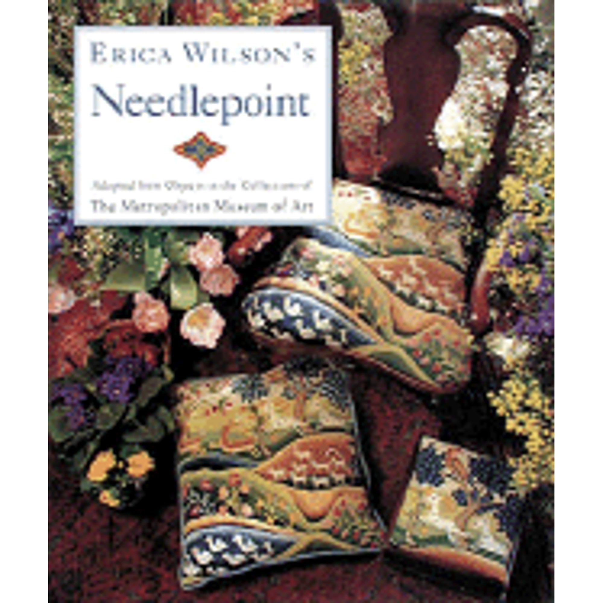 Erica Wilson's Needlepoint Adapted from Objects in the Collections of