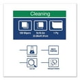 thumbnail image 6 of Tork 192475 1-Ply 9 in. x 16.5 in. Unscented Low-Lint Cleaning Cloth - Turquoise (800/Carton), 6 of 7