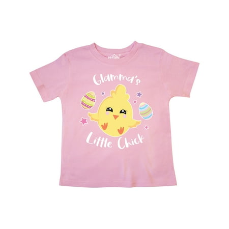 

Inktastic Happy Easter Glamma s Little Chick Gift Toddler Toddler Girl T-Shirt