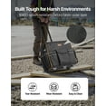 thumbnail image 3 of VEVOR Rolling Tool Bag 25 Pockets Heavy Duty Roller Tool Bag Telescoping Handle, 3 of 9