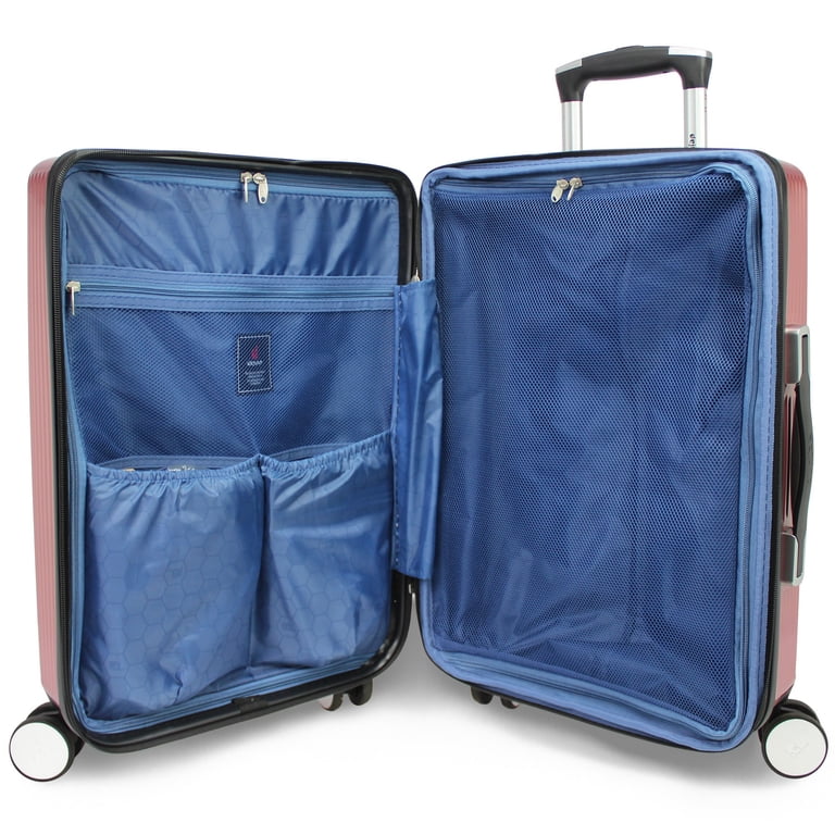 Dejuno Monarch 3-Piece Spinner Luggage - Polycarbonate Shell