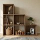 thumbnail image 1 of Mueble Organizador de 6 Cubos Madik Escalera Multiusos Café Nuez, 1 of 5