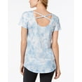 thumbnail image 2 of Ideology Womens Tie Dyed Cutout Back T-Shirt, 2 of 2