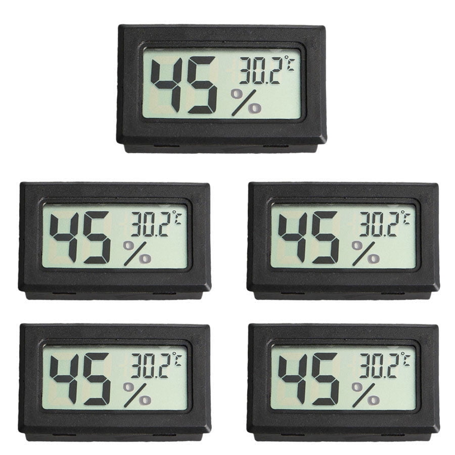 Digital LCD Mini Indoor Temperature Humidity Meter Thermometer Hygrometer 