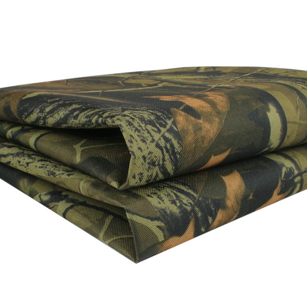 Camouflage Style Waterproof Canvas Awning Reinforced Fabric Heavy Duty