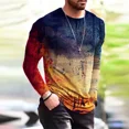 thumbnail image 4 of Sudadera ajustada con estampado de letras para hombre, nueva camiseta para hombre, moda Harajuku de alta calidad, estética de una pieza, emo, XL, 4 of 5