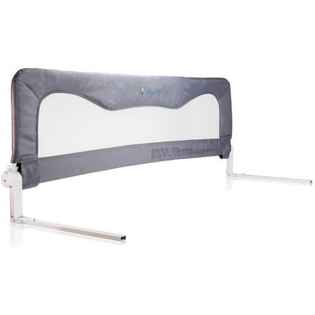 TotCraft Carlson 5 ft. Toddler Bed Rail for All Bed Size - Grey