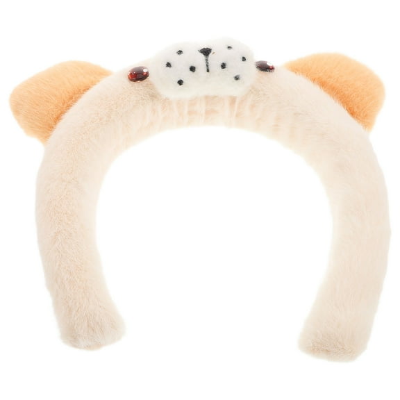 SOPOTUTU Animal Ears Headband Plush Dog Ear Hairband Soft Comfortable Decor