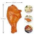 thumbnail image 4 of Modèle de Jambe de Poulet Simulation Décoration Alimentaire Accessoire Faux Tambour, 4 of 7