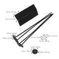 thumbnail image 2 of ETHZZLE 1Set Cooling Fan Mounting Accessories Kit Black for Truck Trailer Rv Pickup Radiator, 2 of 7