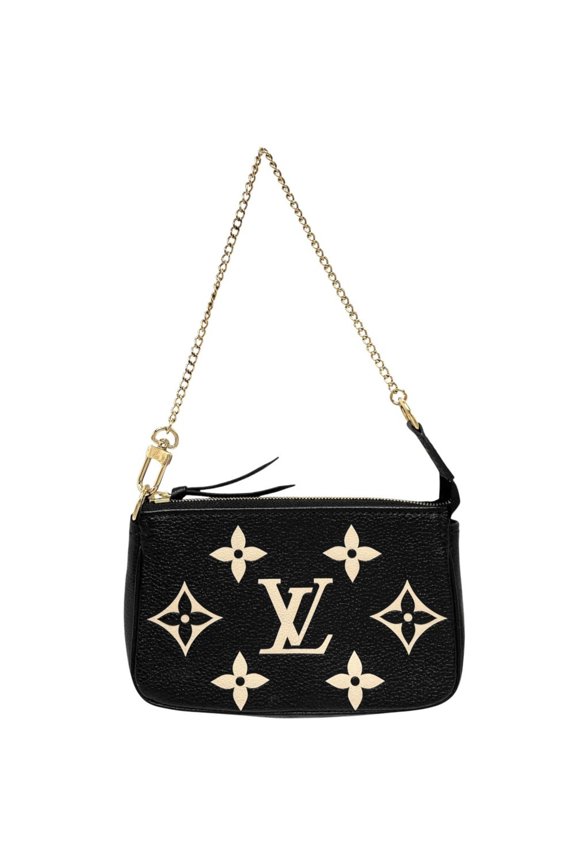 Pre-Owned Louis Vuitton Women's Mini Pochette Accessoires Bicolor Accessory Pouch LOUIS VUITTON...
