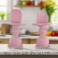 thumbnail image 3 of Hearth & Gear Animal Design Short Fork Spoon Set Durable Tableware For Kids Adults Picnic Camping Travel Party Cute Utensils Dining Table Runner with Mats round Place Mats Indoor round Table Mats for, 3 of 3