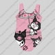 thumbnail image 2 of Traje de baño de una pieza de verano para niñas, traje de baño con estampado 3d de dibujos animados lindo Kuromi para mujeres, ropa de baño sin mangas para niñas, 2 of 5