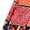 Red, variant on Womens Slip On Loafers Casual Low Top Canvas Flat Walking Shoes Fashion Moc Toe Lace Up Sneakers