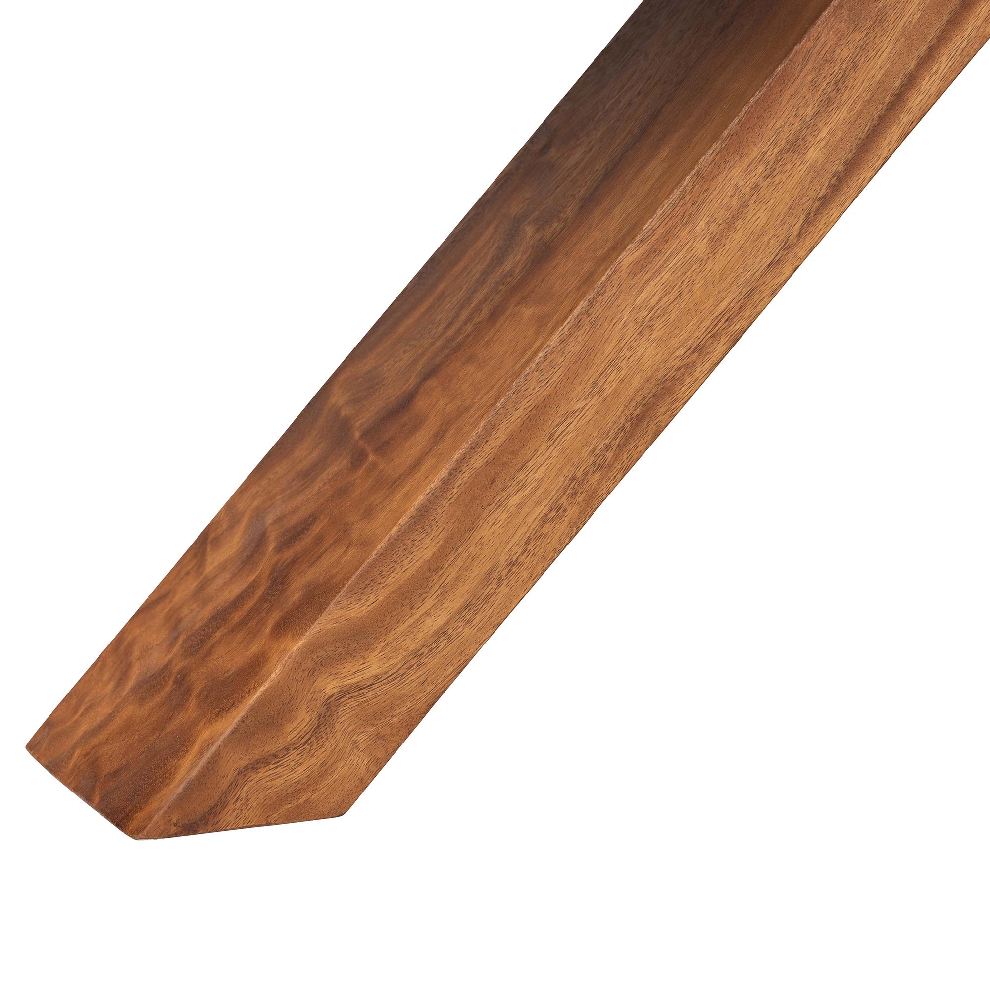 bali & pari Luli Rustic Bar Table, Bar Height, Natural Brown