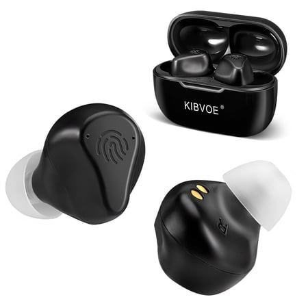 Sound Amplifiers for seniors, OTC Hearing Aids Rechargeable，Enhance Sound , Personal Amplifiers,Enhancement voice, Noise Cancelling, Black