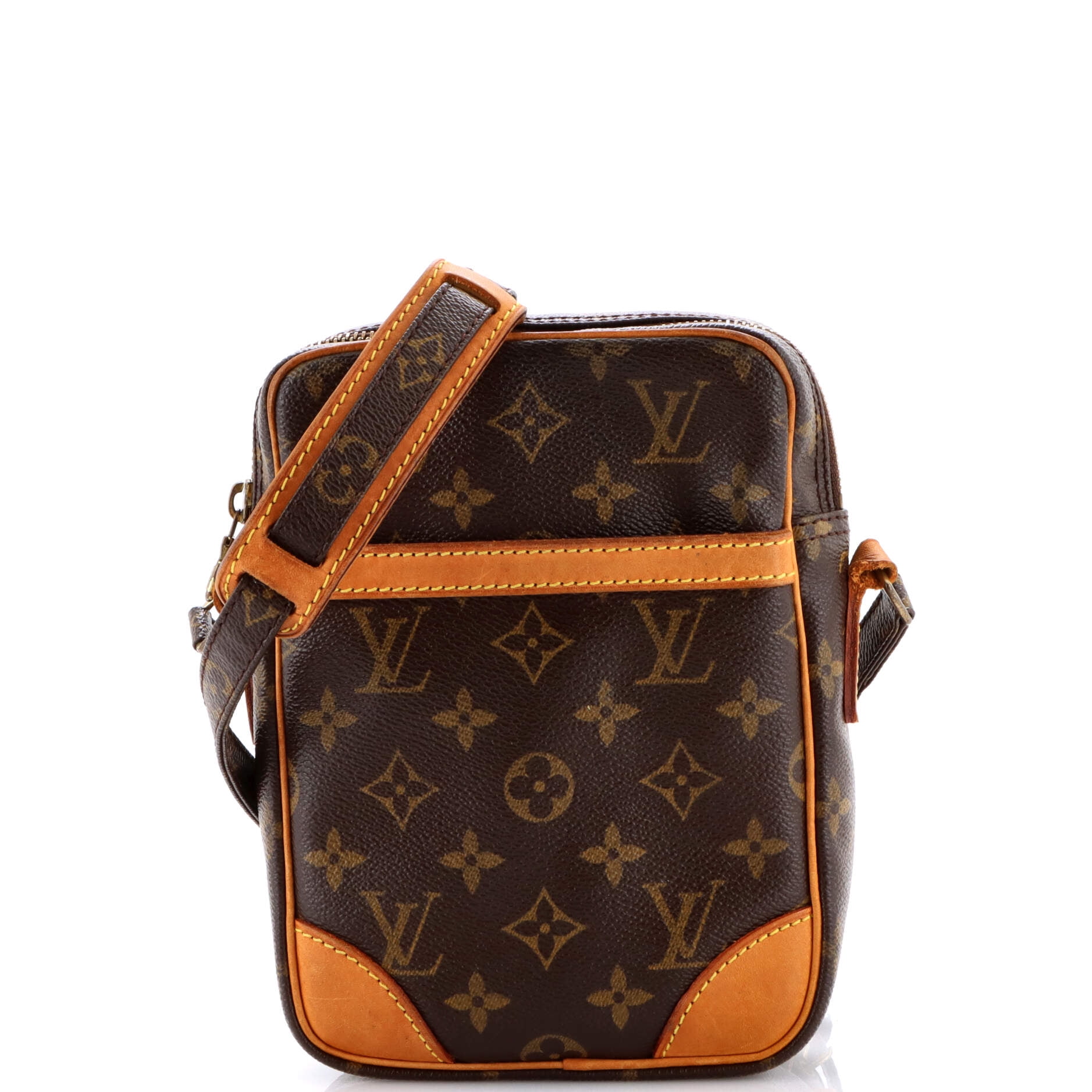 Pre-Owned Louis Vuitton Danube Handbag Monogram Canvas By Rebag
