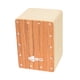 thumbnail image 3 of Cajón de madera, tambor de mano portátil profesional, instrumento de percusión de madera Marrón De Madera, 3 of 7