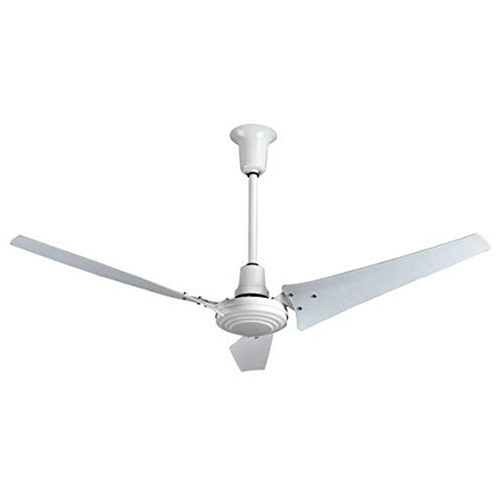 VES 56 Inch Industrial Ceiling Fan, 18 inch downrod, variable speed