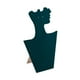 thumbnail image 5 of Expositor de terciopelo para collares, soporte para joyas, almacenamiento, escaparate premium, tienda, uso doméstico, decoración, exhibición de joyas, Verde, 5 of 8