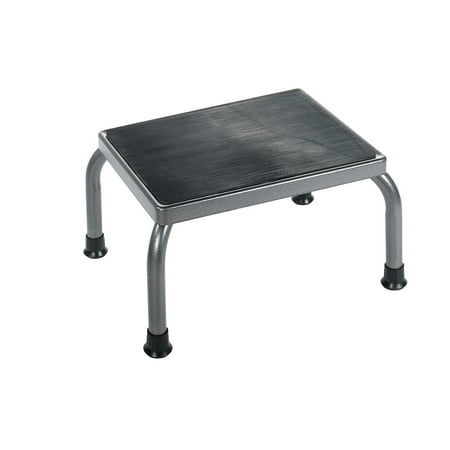 Drive Footstool - Footstool with Non Skid Rubber Platform, Non-skid ribbed rubber platform; Provides a stable boost for those hard to reach items By Drive Medical