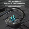 thumbnail image 6 of Up to 30% Off Wired Earbuds Noise-reduced Wireless Bluetooth Earphones That Are Not In The Ear For Running, Driving, And Hanging Ear Business Earphones For Extended Battery Life Clearance Under $10, 6 of 8