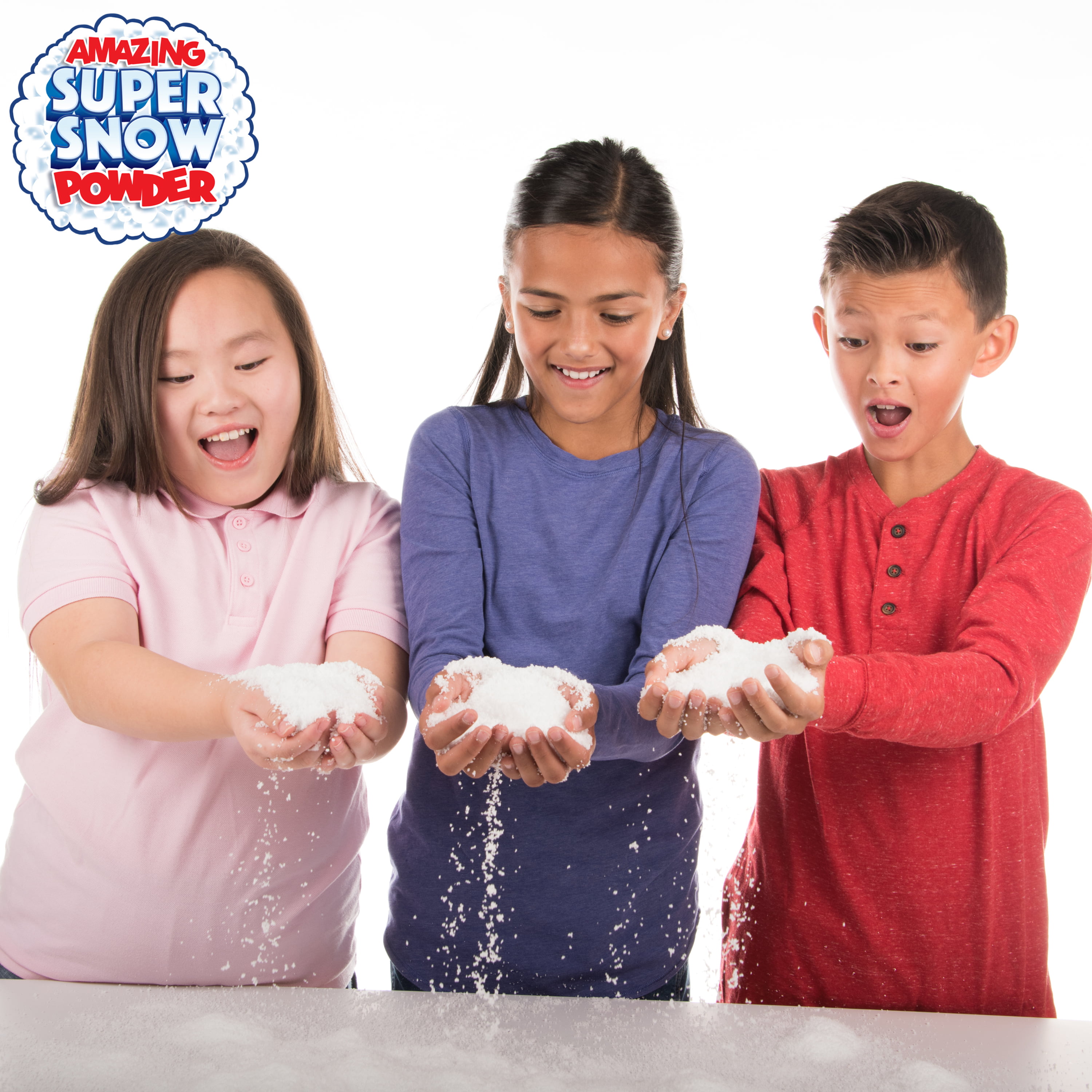 5x Amazing Toys Instant Snow PowderMakes 1 Quart EachScience Toy Ages 4+ 