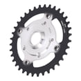 thumbnail image 4 of Base de conversión, adaptador de engranaje de bicicleta eléctrica 104BCD 36T, adaptador de engranaje BCD, máxima comodidad, 4 of 12