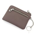 thumbnail image 3 of Zipper Small Coin Money Wallet Card Case Key Case Fashion Ladies Coin Purse Classic Lychee Pattern PU Leather Clutch Thin Simple Bag, 3 of 4