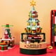 thumbnail image 3 of Farfi 1 Juego de bloques de caja de música decorativa, diseño único, sabor festivo, mecanismo de relojería, árbol de Navidad Led, bloques de construcción para regalo, 3 of 5