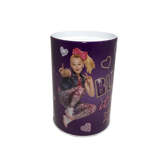 The Tin Box Company JoJo Siwa Kids Money (Coin) Saving Bank - Bling It Out!