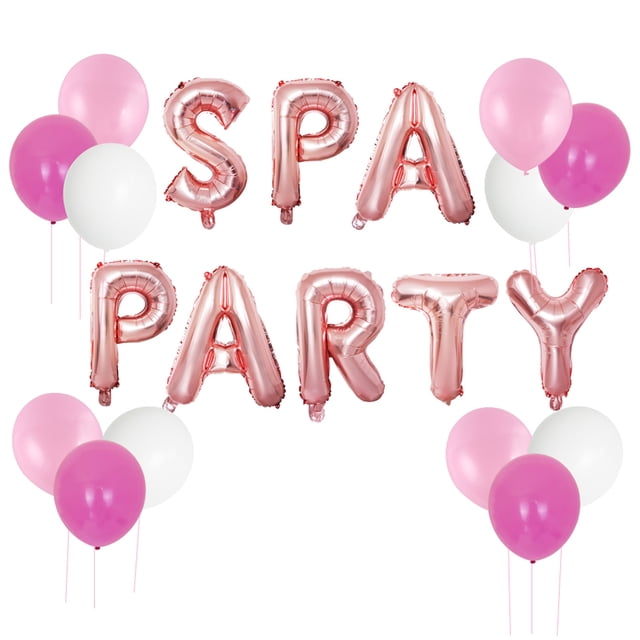 Miangastore 1 Set 20 Pcs SAP PARTY Balloons Theme Party Decorative Balloons (Assorted Color)