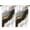 Black and Gold, variant on Blackout Kids Curtains,White and Copper Marble Pattern Children's Insulated Curtains Set Of 2,Bedroom Essentials,Toddler Room Decor 42"x54"